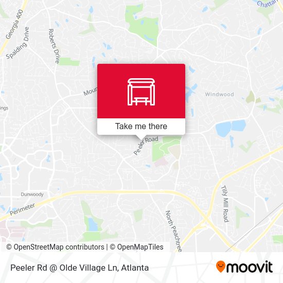Peeler Rd @ Olde Village Ln map