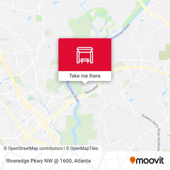 Riveredge Pkwy NW @ 1600 map