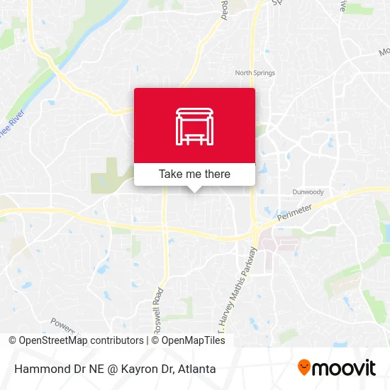 Mapa de Hammond Dr NE @ Kayron Dr
