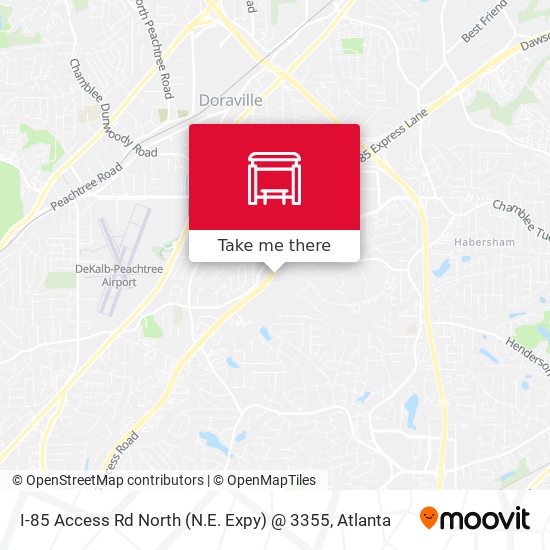 I-85 Access Rd North (N.E. Expy) @ 3355 map