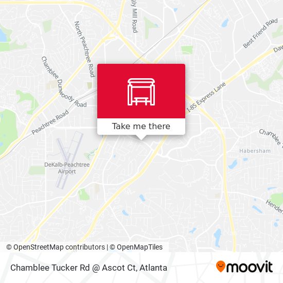 Chamblee Tucker Rd @ Ascot Ct map