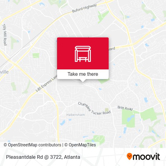 Pleasantdale Rd @ 3722 map