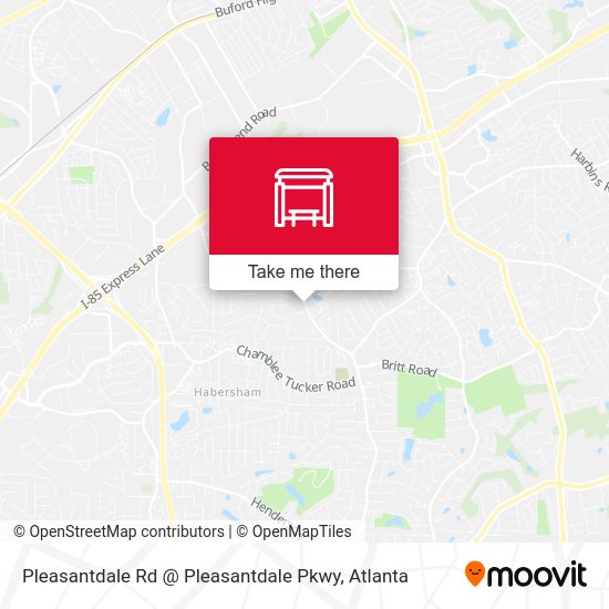 Mapa de Pleasantdale Rd @ Pleasantdale Pkwy