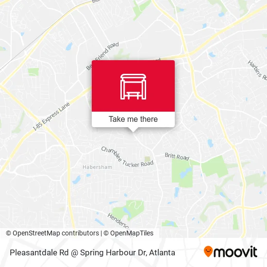 Pleasantdale Rd @ Spring Harbour Dr map
