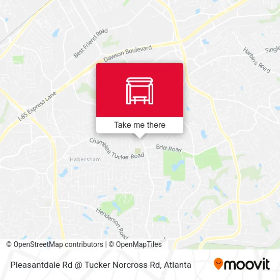 Pleasantdale Rd @ Tucker Norcross Rd map