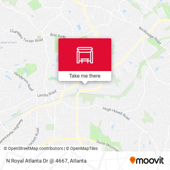 N Royal Atlanta Dr @ 4667 map