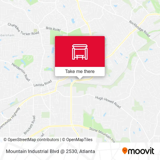 Mountain Industrial Blvd @ 2530 map