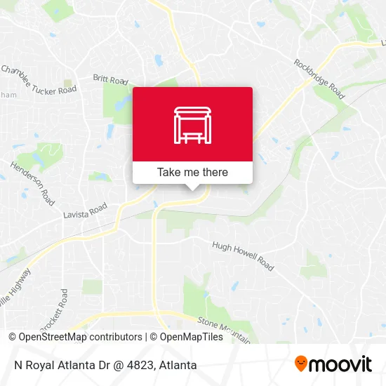 N Royal Atlanta Dr @ 4823 map