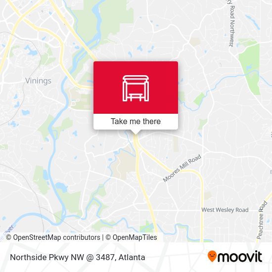 Northside Pkwy NW @ 3487 map