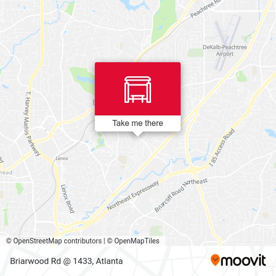 Briarwood Rd @ 1433 map