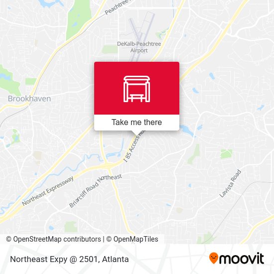 Mapa de Northeast Expy @ 2501