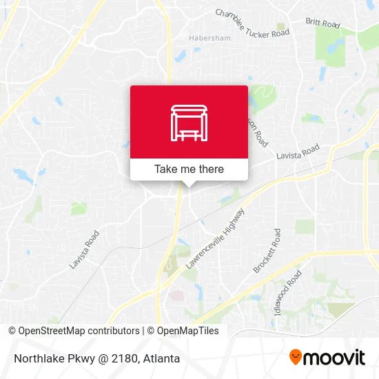 Northlake Pkwy @ 2180 map