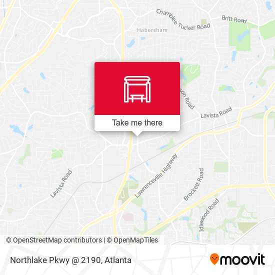 Mapa de Northlake Pkwy @ 2190