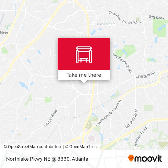 Northlake Pkwy NE @ 3330 map