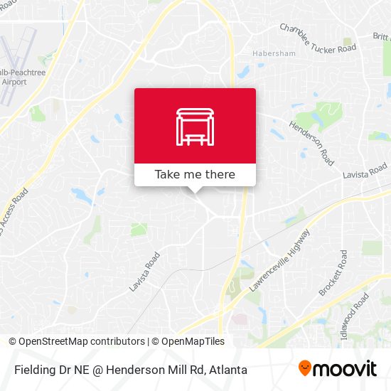 Fielding Dr NE @ Henderson Mill Rd map