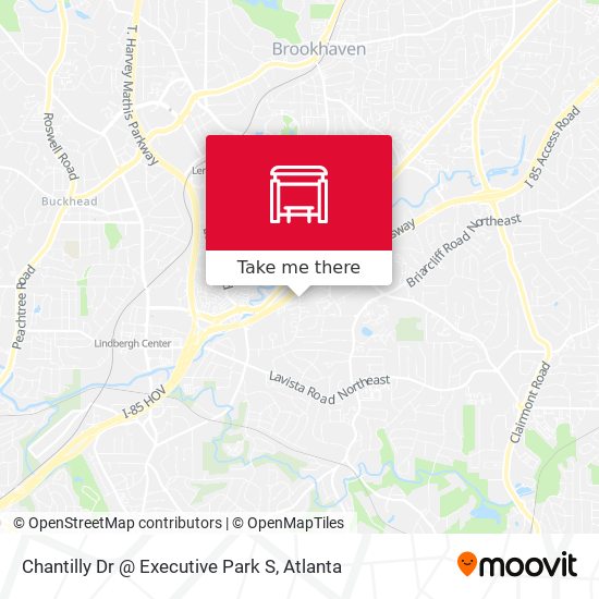 Chantilly Dr @ Executive Park S map