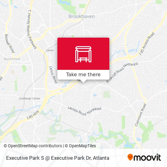 Executive Park S @ Executive Park Dr map