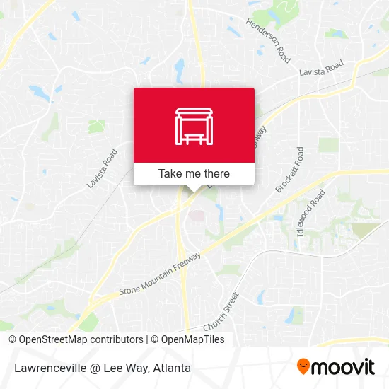 Lawrenceville @ Lee Way map