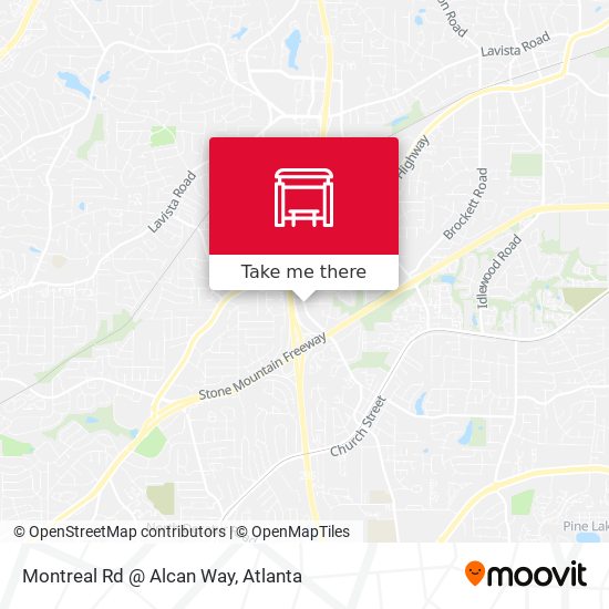 Mapa de Montreal Rd @ Alcan Way