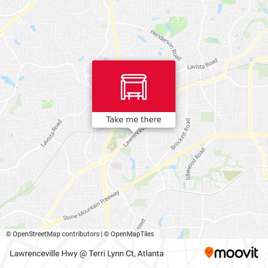 Lawrenceville Hwy @ Terri Lynn Ct map