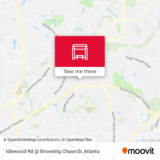 Mapa de Idlewood Rd @ Browning Chase Dr