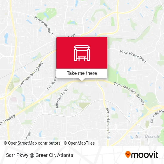 Sarr Pkwy @ Greer Cir map