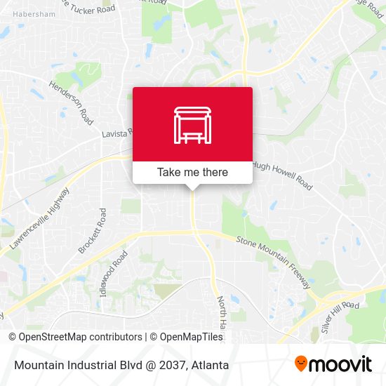 Mountain Industrial Blvd @ 2037 map