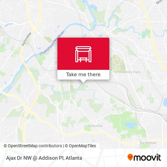 Mapa de Ajax Dr NW @ Addison Pl