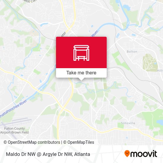 Maldo Dr NW @ Argyle Dr NW map
