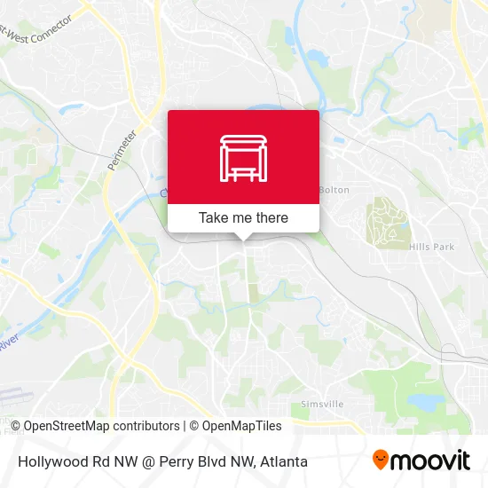 Hollywood Rd NW @ Perry Blvd NW map
