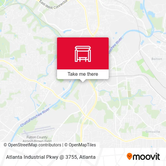 Atlanta Industrial Pkwy @ 3755 map