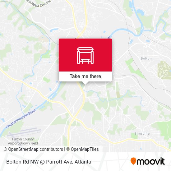 Bolton Rd NW @ Parrott Ave map