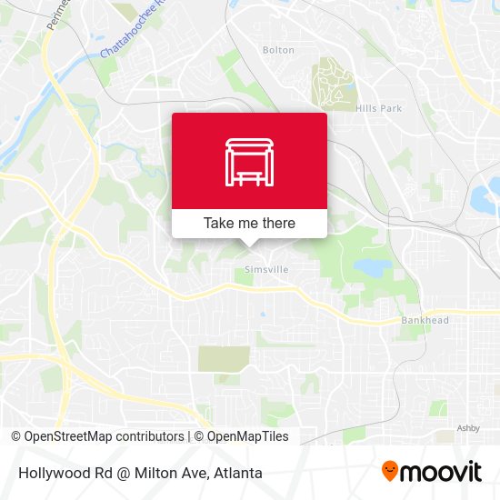 Hollywood Rd @ Milton Ave map