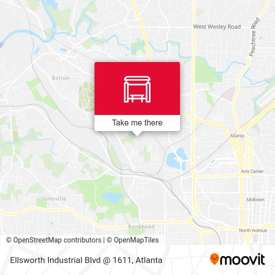 Ellsworth Industrial Blvd @ 1611 map