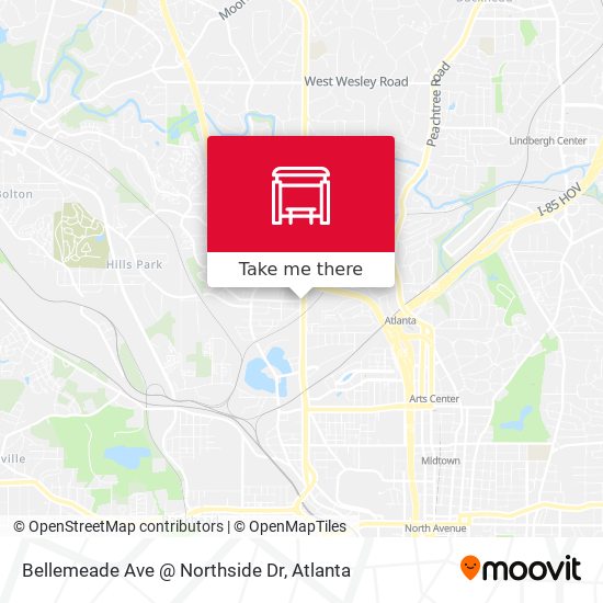 Bellemeade Ave @ Northside Dr map