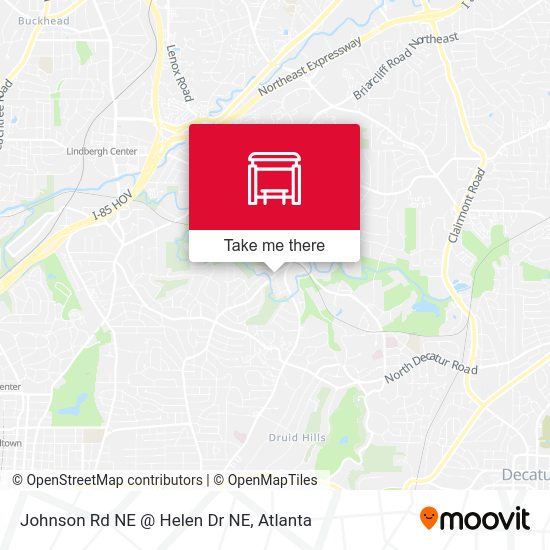 Johnson Rd NE @ Helen Dr NE map