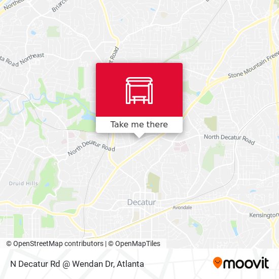 Mapa de N Decatur Rd @ Wendan Dr