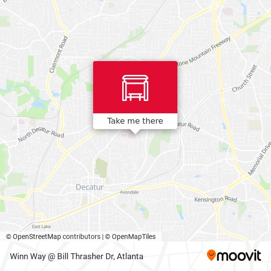Winn Way @ Bill Thrasher Dr map