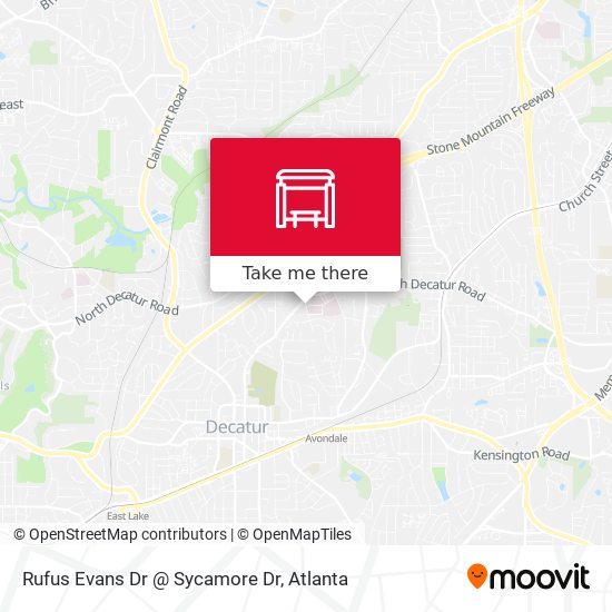 Mapa de Rufus Evans Dr @ Sycamore Dr