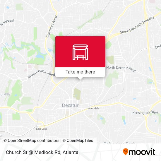 Mapa de Church St @ Medlock Rd