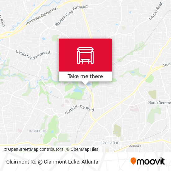 Mapa de Clairmont Rd @ Clairmont Lake