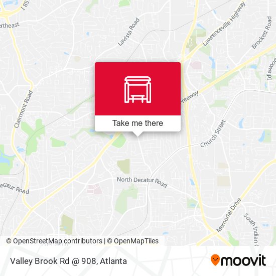 Valley Brook Rd @ 908 map