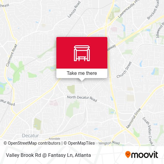 Mapa de Valley Brook Rd @ Fantasy Ln