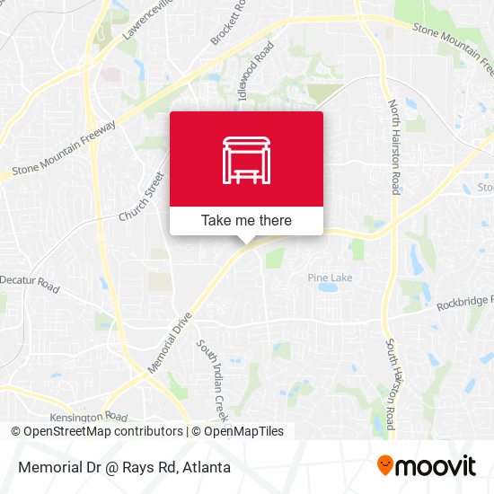 Mapa de Memorial Dr @ Rays Rd