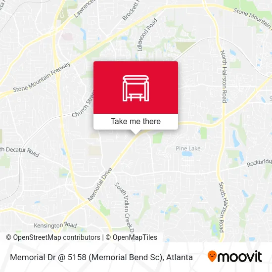 Memorial Dr @ 5158 (Memorial Bend Sc) map