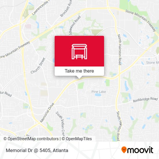 Mapa de Memorial Dr @ 5405
