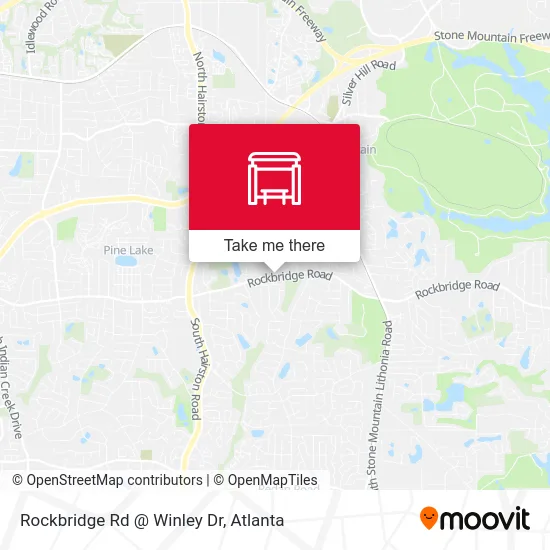 Rockbridge Rd @ Winley Dr map
