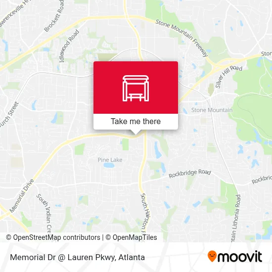 Memorial Dr @ Lauren Pkwy map