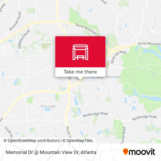 Mapa de Memorial Dr @ Mountain View Dr