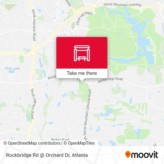 Rockbridge Rd @ Orchard Dr map